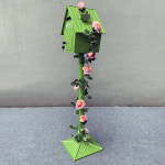 인테리어 하우스 우편함 빈티지 그린