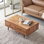 빅퍼니 플루오 멀바우 원목 1000 쇼파테이블