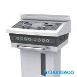 종로의료기 청우메디칼 국산 2등급 의료기기 허가 ICT 간섭파자극기 2인용 전용카트포함 CWM-103DN