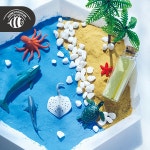 허니폼폼 스몰월드 - 환경미술키트 바다 트레이