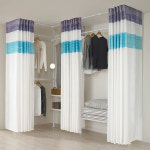 왕자행거 왕자행거 왕자 뉴드레스룸 코너형5폴 타공이불선반 942 행거