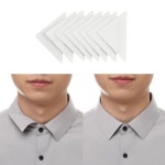 와이셔츠 카라 옷깃 보강재 PVC 깃 세우기 패드 10P 단품10P
