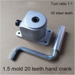 베벨기어박스 맞춤형 직각 후진 기어박스 소형 스티어링 기어 90 도 베벨 기어비 11