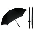 블랙 심플 올화이바무하직기 70 폰지 방풍 장우산