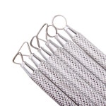 도예 도구 스크래퍼 6종세트 조각도 조소용품 도자기