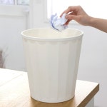 전원테크 플라팜 플라팜 모던휴지통 오픈형 사무실휴지통 인테리어휴지통 15L 3P세트