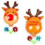 풍선나라 바람개비 풍선 크리스마스 루돌프