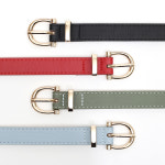 아임레더 여성 가죽벨트 4p세트 S-10 원피스 얇은벨트