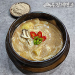 우정제면소 들깨 수제비 12인분세트 생수제비2kg 들깨가루12봉
