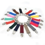 신축성 고무밴드 다용도 연결클립 문서집게 문서정리 A-블랙