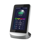 고감도 대기질 감지기 TVOC 모니터 CO2 이산화탄소 센서 분석기 계량기 as shown