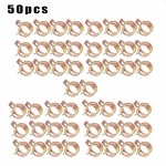 50 Pcs 패스너 스프링 클립 워터 라인 호스 파이프 에어 튜브 클램프