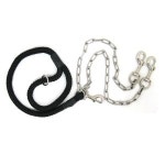 CW 스텐 반줄 쌍고리 강아지외출 리드줄 산책 트윈줄