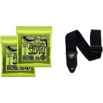 AMAZON CO JP 독점 어니 볼 2221 일렉트릭 스트링 일반 SLINKY 2세트 팩 니켈