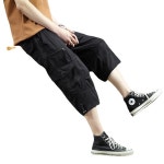 7부 바지 기능성 남자 여름 칠부 반바지 트레이닝 츄리닝 면 운동 스포츠