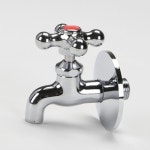 수도꼭지 왕 분리형 십자꼭지 온수 IM-402