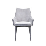 가구샘 패브릭 스틸 배색 의자 H5176