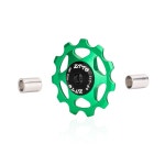 호환 호환 ZTTO 11T 13T MTB 자전거 뒷 변속기 자키 휠 스틸 베어링 풀리 AL7075 CNC 도로 자전거 가이드 롤러