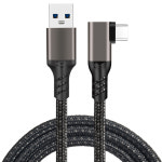 바라보고 바라보고 USB3.2 C타입 to A ㄱ자 10Gbps 고속충전 케이블