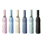 포유렐라 튼튼한 12살대 암막 접이식 3단 자동 우산