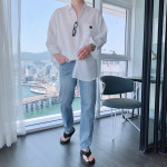 313 스탠다드핏 스판 데님팬츠