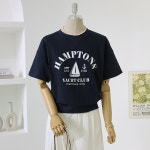 플랜비 플랜비 유니크 요트프리팅 반팔 티셔츠 P2304TS062B