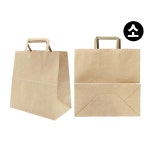 크라프트 도시락쇼핑백 소 8개입 종이가방 봉투 선물