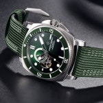 세이코무브 오토매틱 오픈하트 완전방수 남자 시계 B192WC