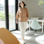 조이마담 셔링 후드 점퍼 J3191