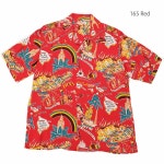 선서프 SUN SURF 남자 여름 반팔 셔츠 알로하 웨스턴 무늬 히노야 SS39013