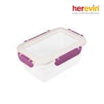 헤르빈 크리아 직사각 커버분리 밀폐용기 1L 그린