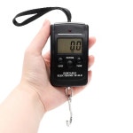 캐리어 고리 손저울 여행용 휴대용 디지털 저울 NICEYARD 미니 전자 걸이식 40kg 88lb 낚시 LCD 여행