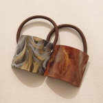 제이로렌 마블 사각 머리끈 H0995