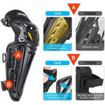 모토크로스 무릎 패드 모토 보호 라이딩 팔꿈치 보호대 오토바이 오프로드 레이싱 MTB