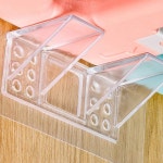 안정적인 선반 지지대 2P 간편한 무타공 삼각 브라켓 1세트 2P