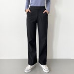 스판 밴딩 슬림 일자 팬츠