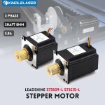KINDLELASER-Leadshine 3 상 스테퍼 모터 8A 길이 샤프트 573S09-L 573S15-L NEMA23 5