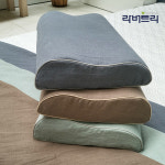 라버트리 라버트리 라버트리 퓨어린넨 굴곡형 경추베개 커버 대 중 소 사이즈