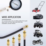 0 엔진 압축 테스터 키트 가솔린 가스 용 8PCS 실린더 압력 게 With BOX 300PSI