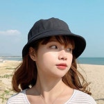햇빛차단 짧은 챙 벙거지모자 데일리 외출 버킷햇