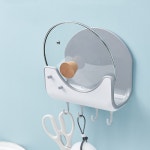 냄비뚜껑 조리도구 거치대 수세미 국자 도구 걸이