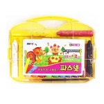 파스넷프리미엄크레파스12색 2색 랜덤발송