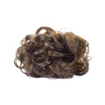 자연스러운 똥머리 집게 당고머리 가발 풍성 업스타일