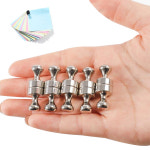 초강력 네오디뮴 푸시핀 냉장고 스틸 10 PCS 보드용 빨판 압정 5pcs