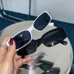 아트박스 레트로 스퀘어 선글라스 틴트 뿔테 안경 GL12