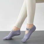 논슬립 패턴 요가 스트레칭 실내운동 발가락 양말