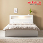 라자가구 위드 페이 LED 3서랍 수납침대 프레임 SS ym001