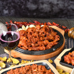 불향가득 매콤한 숯불 압구정본가 맛집 립스 불닭발 300g