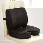 메쉬 방석 등쿠션 세트