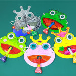 개구리가면 만들기 개구리피리 코끼리피리 봄만들기 어린이날만들기 유아 초등 만들기 1개